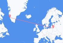 Flights from Vilnius, Lithuania to Nuuk, Greenland