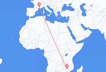 Flights from Tete, Mozambique to Nîmes, France