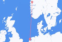 Flyreiser fra Førde, Norge til Amsterdam, Nederland