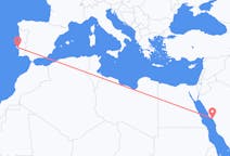 Vluchten van Yanbu, Saoedi-Arabië naar Lissabon, Portugal