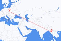 Flyrejser fra Naypyidaw, Myanmar (Burma) til Katowice, Polen
