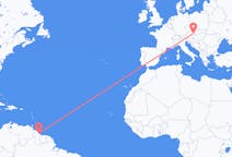 Flights from Georgetown to Vienna