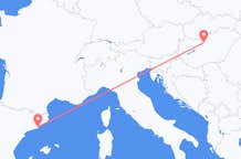 Loty z Barcelona w Hiszpanii do Budapesztu na Węgrzech