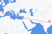 Flights from Patna to Madrid