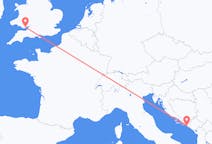 Flyrejser fra Dubrovnik til Cardiff