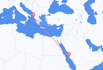 Flights from Jeddah to Corfu