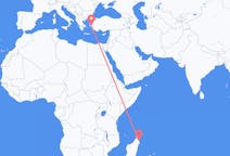 Flights from Sambava to Izmir