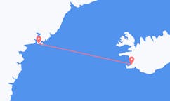 出发地 格陵兰安马赫夏利克目的地 冰岛雷克雅维克的航班