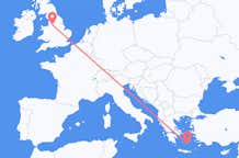 Flyrejser fra Manchester til Santorini