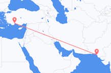 Vols de Karachi, le Pakistan pour Antalya, le Pakistan