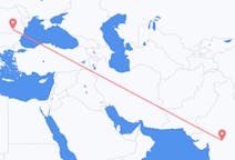 出发地 印度印多尔目的地 罗马尼亚布加勒斯特的航班