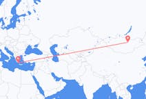 Flights from Ulaanbaatar to Kythera