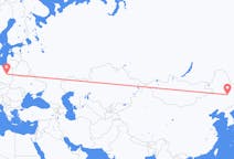 Flüge von Harbin, China nach Warschau, Polen