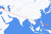 Flyrejser fra Koror, Palau til Elazig, Tyrkiet
