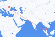 Flyg från Ipoh, Malaysia till Bukarest, Rumänien