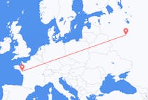 Flüge von Moskau, Russland nach Nantes, Frankreich