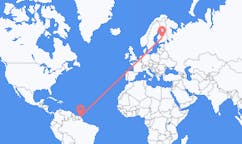 Flights from Cayenne, France to Jyväskylä, Finland