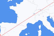 Vols de Pardubice, Tchéquie pour Lisbonne, portugal