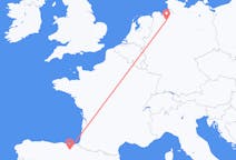 Flyreiser fra Vitoria, Spania til Bremen, Tyskland
