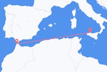 Flyreiser fra Tanger, Marokko til Palermo, Italia
