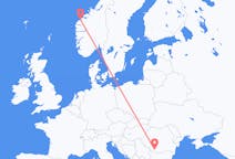Flyrejser fra Craiova, Rumænien til Ålesund, Norge