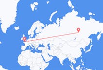 Flights from Lensk, Russia to Saint Helier, Jersey