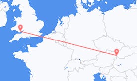 Flyreiser fra Wales til Slovakia