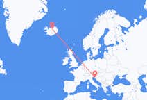 เที่ยวบิน จาก รีเยกา, โครเอเชีย ไปยัง Akureyri, ไอซ์แลนด์
