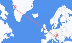 Flights from Zagreb to Ilimanaq