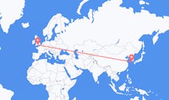 Flights from Jeju City, South Korea to Bournemouth, England