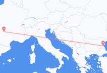 Flights from Brive-la-Gaillarde, France to Burgas, Bulgaria