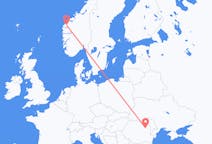 Flights from Volda, Norway to Bacău, Romania