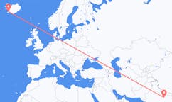 Flights from Varanasi to Reykjavík