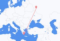 Flights from Bryansk, Russia to Kythira, Greece