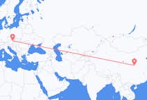 Flyrejser fra Xi'an, Kina til Wien, Østrig
