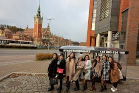 Gdańsk Top City Tour Sightseeing med golfvagn