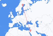 Flights from Tabuk, Saudi Arabia to Umeå, Sweden