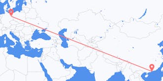 Flyrejser fra Macau til Tyskland