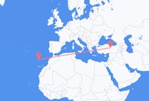 Flights from Funchal to Sivas