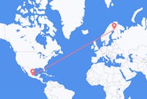 Flyreiser fra Puebla, til Rovaniemi