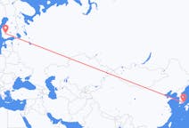 Loty z Busan, Korea Południowa do Tampere, Finlandia
