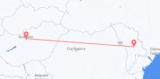 Flyg från Ungern till Moldavien