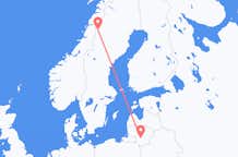 Flyreiser fra Hemavan, Sverige til Kaunas, Litauen