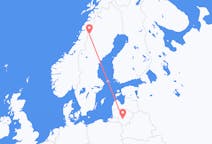 Flyreiser fra Hemavan, Sverige til Kaunas, Litauen