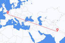 Flyreiser fra New Delhi, til Paris