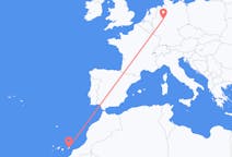 出发地 西班牙从阿胡伊目的地 德国帕德博恩的航班