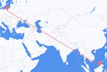 Flyrejser fra Bandar Seri Begawan, Brunei til Bydgoszcz, Polen