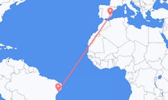 Flyreiser fra Aracaju, Brasil til Murcia, Spania