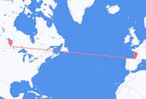 Flyg från Winnipeg, Kanada till Biarritz, Frankrike