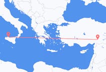 Fly fra Kahramanmaraş til Palermo